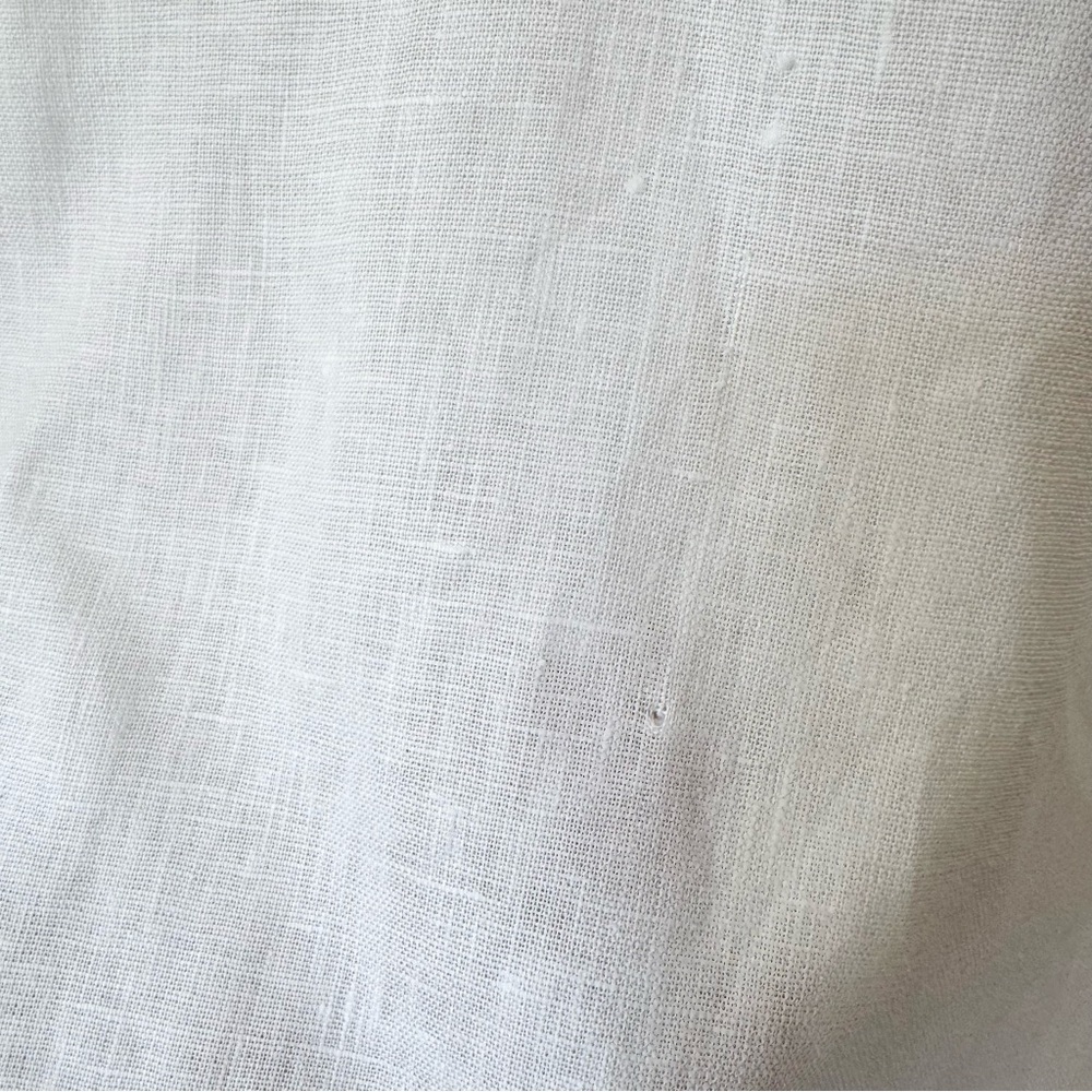 NWT Reformation Hamley Linen Mini Dress White 2 - Picture 12 of 16